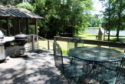 Lakehouse Vacation Rental - Lake Homes for rent on LakeHouseVacations.com, Lake property, Lake House Lake House Oak Haven Lakeside Cottages - Beautiful And Private Lakefront Property, deck with beautiful lake view, on Lake Murvaul in Texas - Lakehouse Vacation Rental - Lake Home for rent on LakeHouseVacations.com