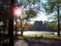 Lakehouse Vacation Rental - Lake Homes for rent on LakeHouseVacations.com, Lake property, Lake House Lake House Oak Haven Lakeside Cottages - Beautiful And Private Lakefront Property, beautiful Fall morning, on Lake Murvaul in Texas - Lakehouse Vacation Rental - Lake Home for rent on LakeHouseVacations.com