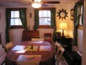 Lakehouse Vacation Rental - Lake Homes for rent on LakeHouseVacations.com, Lake property, Lake House Lake House Victorian Lakefront Cottage With Spectacular Sunrise View Of Water, Dining Room, on Spofford Lake in New Hampshire - Lakehouse Vacation Rental - Lake Home for rent on LakeHouseVacations.com