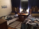 Lakehouse Vacation Rental - Lake Homes for rent on LakeHouseVacations.com, Lake property, Lake House Lake House Holly Harbor, Guest bedroom with double bed and fishing lodge accents., on Lake D Arbonne in Louisiana - Lakehouse Vacation Rental - Lake Home for rent on LakeHouseVacations.com