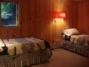 Lakehouse Vacation Rental - Lake Homes for rent on LakeHouseVacations.com, Lake property, Lake House Lake House Lakefront Adirondack Vacation Rental, Second guest bedroom two twin beds, on Long Pond in New York - Lakehouse Vacation Rental - Lake Home for rent on LakeHouseVacations.com
