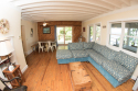 Secluded Cottage With 120 Foot Private Beach, The sun porch., on Cayuga Lake - Finger Lakes Region in New York - Vacation Rental - Home for rent on LakeHouseVacations.com