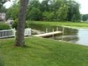 Lakehouse Vacation Rental - Lake Homes for rent on LakeHouseVacations.com, Lake property, Lake House Lake House Eagle Point Peninsula On Webster Lake, View of boat dock (room for your own boat), on Webster Lake in Indiana - Lakehouse Vacation Rental - Lake Home for rent on LakeHouseVacations.com