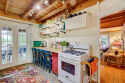 Lakehouse Vacation Rental - Lake Homes for rent on LakeHouseVacations.com, Lake property, Lake House Lake House Vermont Cottage Rental On Lake Amherst, Plymouth, Vermont, Modern style galley kitchen, on Lake Amherst in Vermont - Lakehouse Vacation Rental - Lake Home for rent on LakeHouseVacations.com