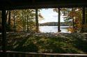 Lakehouse Vacation Rental - Lake Homes for rent on LakeHouseVacations.com, Lake property, Lake House Lake House 8/26-9/5 Week Or Labor Day Weekend, Fall Weeks Available, Fall view from the front porch, overlooking Sand Pond/private dock/grill/firepit, on Sand Pond in Maine - Lakehouse Vacation Rental - Lake Home for rent on LakeHouseVacations.com