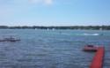 Lakehouse Vacation Rental - Lake Homes for rent on LakeHouseVacations.com, Lake property, Lake House Lake House Cozy Beach Cottage Welcomes You!, lakeview from cottage, on Klinger Lake in Michigan - Lakehouse Vacation Rental - Lake Home for rent on LakeHouseVacations.com