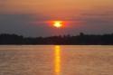 Lakehouse Vacation Rental - Lake Homes for rent on LakeHouseVacations.com, Lake property, Lake House Lake House Cozy Beach Cottage Welcomes You!, Sunset, on Klinger Lake in Michigan - Lakehouse Vacation Rental - Lake Home for rent on LakeHouseVacations.com