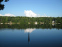 Lakehouse Vacation Rental - Lake Homes for rent on LakeHouseVacations.com, Lake property, Lake House Lake House Beautiful Lake Front Cottage Leadmine Lake, Lake from deck, on Leadmine Pond in Massachusetts - Lakehouse Vacation Rental - Lake Home for rent on LakeHouseVacations.com