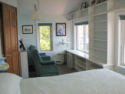 Lakehouse Vacation Rental - Lake Homes for rent on LakeHouseVacations.com, Lake property, Lake House Lake House Beautiful Lake Front Cottage Leadmine Lake, Master bedroom sitting area, on Leadmine Pond in Massachusetts - Lakehouse Vacation Rental - Lake Home for rent on LakeHouseVacations.com