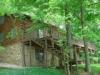 Lakehouse Vacation Rental - Lake Homes for rent on LakeHouseVacations.com, Lake property, Lake House Lake House Vacation 4br Lake Cabin For Rent, Raccoon Lake, Indiana, Rear View of Cabin, on Raccoon in Indiana - Lakehouse Vacation Rental - Lake Home for rent on LakeHouseVacations.com