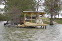 Lakehouse Vacation Rental - Lake Homes for rent on LakeHouseVacations.com, Lake property, Lake House Lake House Netterville Landing - The Guest House, New pier as seen from Lake Bruin, on Lake Bruin in Louisiana - Lakehouse Vacation Rental - Lake Home for rent on LakeHouseVacations.com