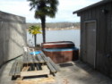 Lakehouse Vacation Rental - Lake Homes for rent on LakeHouseVacations.com, Lake property, Lake House Lake House Greenwood, Sc Vacation Rental Lake Front Guest House, OUTSIDE HOT TUB, on Greenwood in South Carolina - Lakehouse Vacation Rental - Lake Home for rent on LakeHouseVacations.com