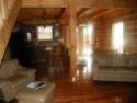 Lakehouse Vacation Rental - Lake Homes for rent on LakeHouseVacations.com, Lake property, Lake House Lake House Log Cabin Rental At Critchelow Resort, open living room/dining room w/full kitchen, on Rough River Lake in Kentucky - Lakehouse Vacation Rental - Lake Home for rent on LakeHouseVacations.com