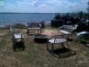 Lakehouse Vacation Rental - Lake Homes for rent on LakeHouseVacations.com, Lake property, Lake House Lake House Quiet 1.8 Acre 4br 2ba Watrfront Vacation Home, Beach Copperbowl Campfire Area with Chairs and Wood Supply, on Lake Marion - One Of The Santee Lakes in South Carolina - Lakehouse Vacation Rental - Lake Home for rent on LakeHouseVacations.com