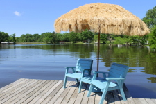 Lake House Oak Haven Lakeside Cottages - Beautiful And Private Lakefront Property, Enjoy watching nature from the pier, on Lake Murvaul in Texas - Lakehouse Vacation Rental - Lake Home for rent on LakeHouseVacations.com