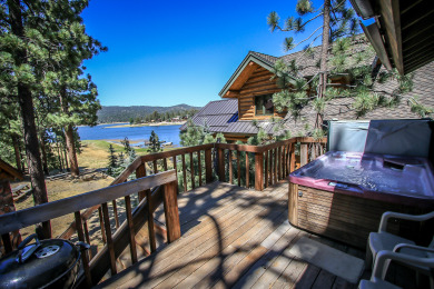 Lake House LAKEFRONT - PRIVATE HOT TUB, ROMANTIC VIEWS! Close to SLOPES, , on Big Bear Lake in California - Lakehouse Vacation Rental - Lake Home for rent on LakeHouseVacations.com