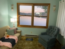 Lake House So. Nh Lakefront 2 Br Rental  Swim, Boat And Water Ski!, Sitting Room, on Little Island Pond in New Hampshire - Lakehouse Vacation Rental - Lake Home for rent on LakeHouseVacations.com