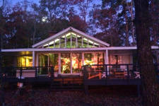 Lakehouse Vacation Rental - Lake Homes for rent on LakeHouseVacations.com, Lake property, Lake House Lake House Holly Harbor, Lounge on our new deck with a 180 degree view of Lake D'Arbonne, on Lake D Arbonne in Louisiana - Lakehouse Vacation Rental - Lake Home for rent on LakeHouseVacations.com