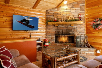 Lake House Dreamscape Villa backs ot the forest! Spa, pool table!, , on Big Bear Lake in California - Lakehouse Vacation Rental - Lake Home for rent on LakeHouseVacations.com