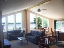 Lake House Lake Front Home Sleeps 19, Rent Negotiable Based On # Guests $150 - $500, , on Lewis and Clark Lake in Nebraska - Lakehouse Vacation Rental - Lake Home for rent on LakeHouseVacations.com