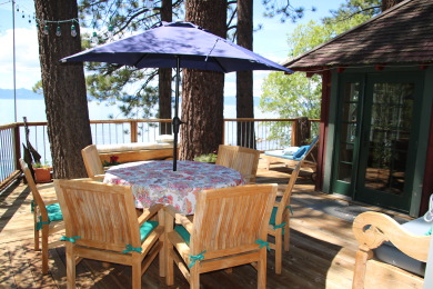 Lake House A part of Tahoe History, Original Lake Front Red Cabin (ZC1298), , on Lake Tahoe - Lakeridge in Nevada - Lakehouse Vacation Rental - Lake Home for rent on LakeHouseVacations.com