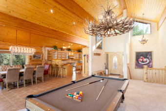 Lake House Spa and Pool Table and this Incredible Lakefront Lodge, , on Big Bear Lake in California - Lakehouse Vacation Rental - Lake Home for rent on LakeHouseVacations.com