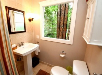 Lake House Little Red House Plus-Peaceful & Calm! Fab Redwood Cabin! HtTbWIFIPupGolf, , on Russian River in California - Lakehouse Vacation Rental - Lake Home for rent on LakeHouseVacations.com
