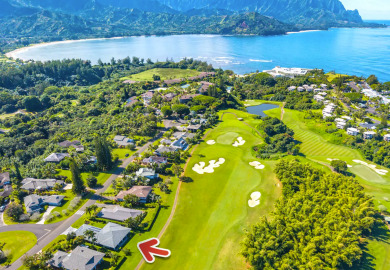 Lake House 4 Bdrm Luxury Golf Course Home with AC, , on Kauai - Princeville in Hawaii - Lakehouse Vacation Rental - Lake Home for rent on LakeHouseVacations.com