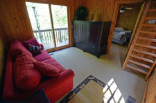Lake House Hurricane Hideaway- Lakefront Home W/bunk House With Private Covered Dock Near Hickor,  Bunkhouse family room, on Norris Lake in Tennessee - Lakehouse Vacation Rental - Lake Home for rent on LakeHouseVacations.com