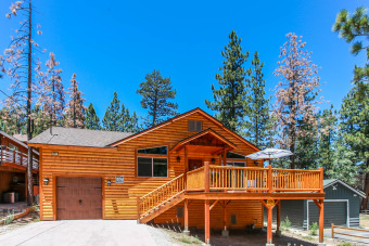 Lake House FIREWORKS 4th of July!! NEW LOG CABIN! HOT TUB! WALK to Slopes SHUTTLE & Lake, , on Big Bear Lake in California - Lakehouse Vacation Rental - Lake Home for rent on LakeHouseVacations.com