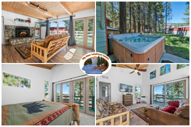 Lake House CUTE MODERN 1,250 sqft cabin, HOT TUB, Vaulted Ceiling, LARGE YARD & views! , , on Big Bear Lake in California - Lakehouse Vacation Rental - Lake Home for rent on LakeHouseVacations.com