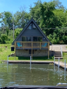 Lake House Charming Chalet On Wawasee Channel, , on Lake Wawasee in Indiana - Lakehouse Vacation Rental - Lake Home for rent on LakeHouseVacations.com