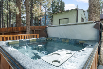 Lake House PRIVATE Hot Tub! AMAZING VIEWS over beautiful meadow w burros. GAME ROOM!, , on Big Bear Lake in California - Lakehouse Vacation Rental - Lake Home for rent on LakeHouseVacations.com