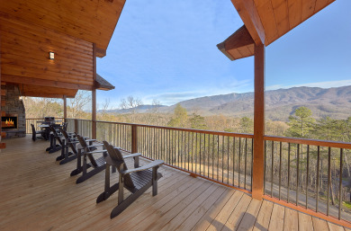 Lake House The Best View in Gatlinburg - Private Theater Room, Outdoor Fireplace, , on Butler Branch in Tennessee - Lakehouse Vacation Rental - Lake Home for rent on LakeHouseVacations.com