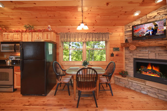 Lake House Escape to the mountains in this romantic 1 bedroom cabin!, , on Webb Creek - Sevier County in Tennessee - Lakehouse Vacation Rental - Lake Home for rent on LakeHouseVacations.com