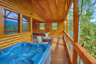 Lake House Romantic Cabin with Views, Outdoor Living Room, Fire Pit, Hot Tub, Upgrades!, , on Powdermilk Creek - Gatlinburg in Tennessee - Lakehouse Vacation Rental - Lake Home for rent on LakeHouseVacations.com