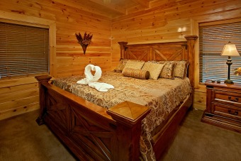 Lake House 3 Suite Cabin with Private Home Theater Room and Sauna, , on Powdermilk Creek - Gatlinburg in Tennessee - Lakehouse Vacation Rental - Lake Home for rent on LakeHouseVacations.com