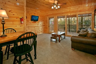 Lake House 3 Master Suite Cabin with Private Home Theater Room and Sauna, , on Powdermilk Creek - Gatlinburg in Tennessee - Lakehouse Vacation Rental - Lake Home for rent on LakeHouseVacations.com