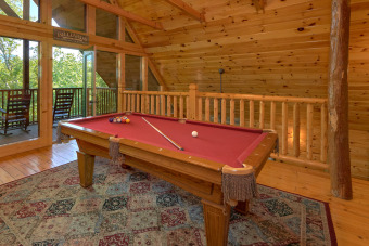 Lake House 3 Bedroom Gatlinburg Cabin with Home Theater Room, , on Powdermilk Creek - Gatlinburg in Tennessee - Lakehouse Vacation Rental - Lake Home for rent on LakeHouseVacations.com