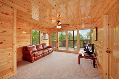 Lake House Luxury cabin with Home Theater Room, Hot Tub - Arts and Crafts Community!, , on Powdermilk Creek - Gatlinburg in Tennessee - Lakehouse Vacation Rental - Lake Home for rent on LakeHouseVacations.com