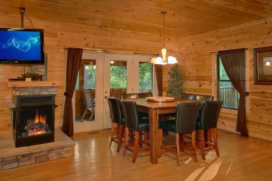 Lake House 4 Bedroom Cabin with Screened in Porch and Outdoor Fireplace!, , on Powdermilk Creek - Gatlinburg in Tennessee - Lakehouse Vacation Rental - Lake Home for rent on LakeHouseVacations.com
