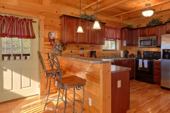 Lake House Romantic 2 bedroom with 2 suites and 2 baths., , on Powdermilk Creek - Gatlinburg in Tennessee - Lakehouse Vacation Rental - Lake Home for rent on LakeHouseVacations.com