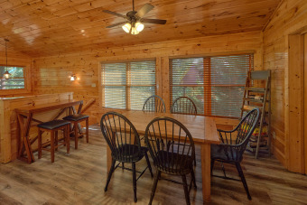Lake House Luxury Cabin with Theater Room, 3 Decks, Pool Table and Hot Tub, , on Powdermilk Creek - Gatlinburg in Tennessee - Lakehouse Vacation Rental - Lake Home for rent on LakeHouseVacations.com