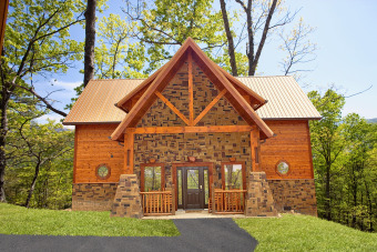 Lake House 3 Suite Luxury Cabin with Private Home Theater Room (9 Foot Screen!), , on Powdermilk Creek - Gatlinburg in Tennessee - Lakehouse Vacation Rental - Lake Home for rent on LakeHouseVacations.com