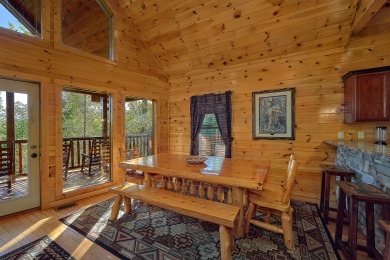Lake House Luxury 4 Bedroom Gatlinburg Cabin with Private Home Theater Room, , on Powdermilk Creek - Gatlinburg in Tennessee - Lakehouse Vacation Rental - Lake Home for rent on LakeHouseVacations.com
