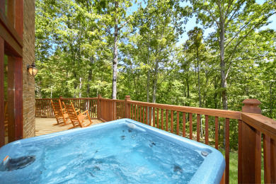 Lake House 2 Bedroom Luxury Cabin with 28 Foot Ceilings and 18 foot Rain Tower Shower, , on Powdermilk Creek - Gatlinburg in Tennessee - Lakehouse Vacation Rental - Lake Home for rent on LakeHouseVacations.com