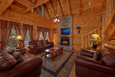 Lake House 3 King Suites, Home Theater with 8 Foot Screen and Standup Arcade Game, , on Powdermilk Creek - Gatlinburg in Tennessee - Lakehouse Vacation Rental - Lake Home for rent on LakeHouseVacations.com