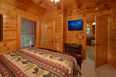 Lake House 3 King Suites, Home Theater with 8 Foot Screen and Standup Arcade Game, , on Powdermilk Creek - Gatlinburg in Tennessee - Lakehouse Vacation Rental - Lake Home for rent on LakeHouseVacations.com