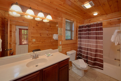 Lake House 3 King Suites, Home Theater with 8 Foot Screen and Standup Arcade Game, , on Powdermilk Creek - Gatlinburg in Tennessee - Lakehouse Vacation Rental - Lake Home for rent on LakeHouseVacations.com