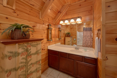 Lake House 3 King Suites, Home Theater with 8 Foot Screen and Standup Arcade Game, , on Powdermilk Creek - Gatlinburg in Tennessee - Lakehouse Vacation Rental - Lake Home for rent on LakeHouseVacations.com